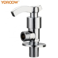 Low price kitchen faucet parts chrome wall mounted brass angle ball valve