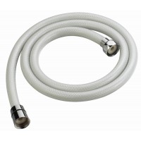 175CM Brass nuts F1/2*F1/2 White PVC Shower Hose For Bathroom and Toilet